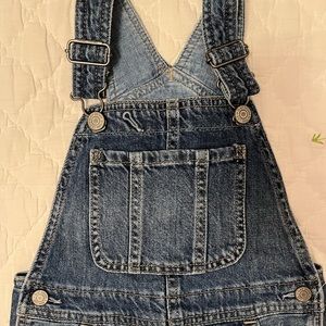Toddlers denim overalls